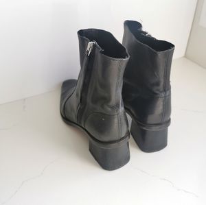 Topshop Soft Leather Ankle Boots